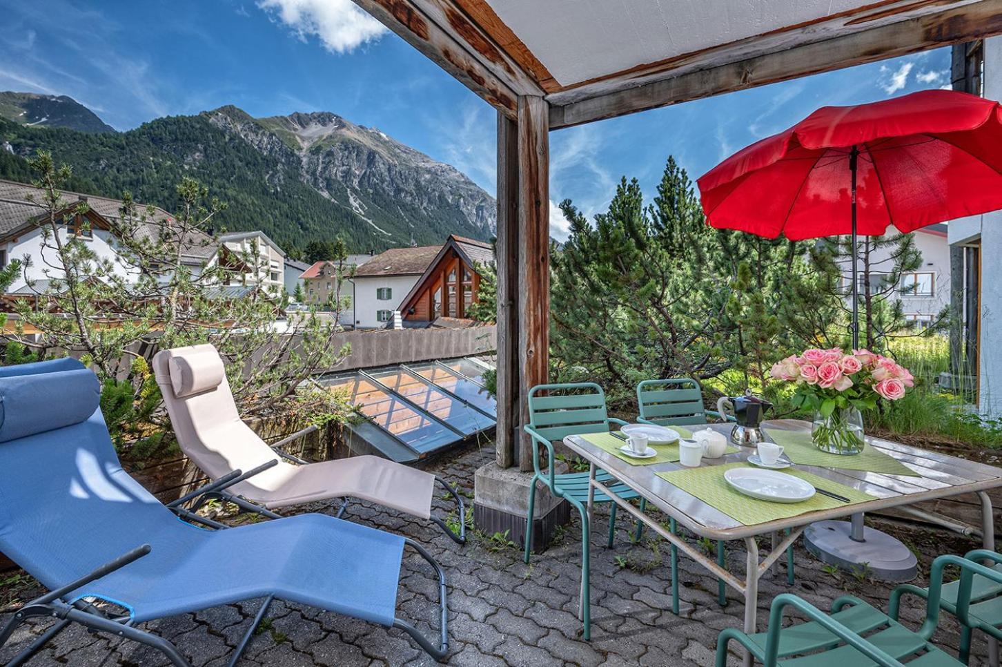 Schweizerhof Ferienwohnungen Lenzerheide 1 Phòng bức ảnh